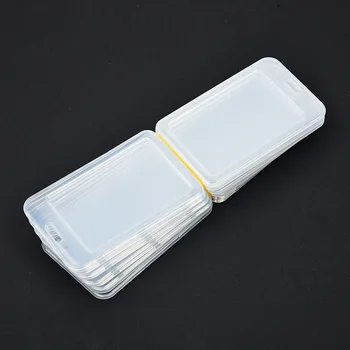 1pcs Waterproof Transparent Card Cover Women Men Student Bus Card Holder Case Business Credit Cards Bank ID Card Sleeve Protect 5