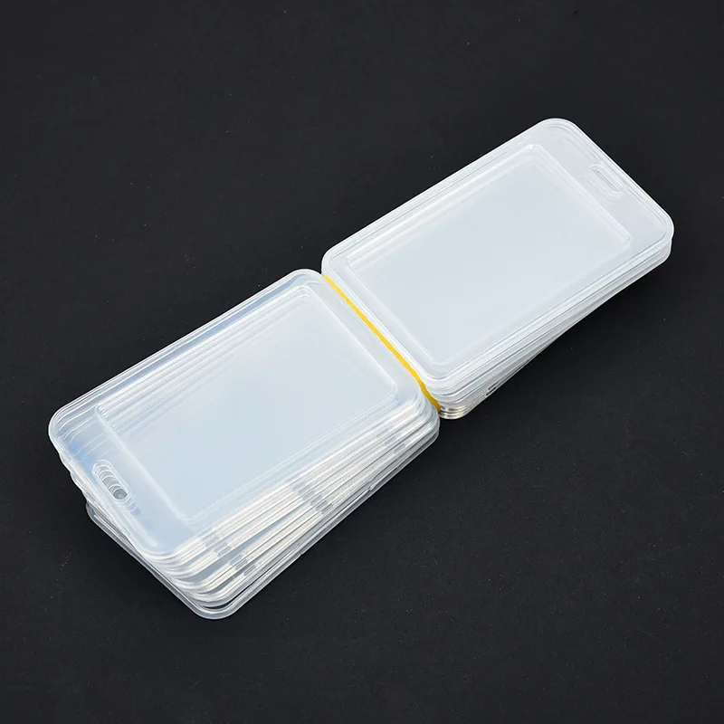 1pcs Waterproof Transparent Card Cover Women Men Student Bus Card Holder Case Business Credit Cards Bank ID Card Sleeve Protect