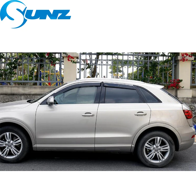 Дефлекторы бокового окна, защита от дождя для Audi A3 2010 2011 2012, ветровые щитки, автомобильные защитные аксессуары, автомобильные аксессуары SUNZ