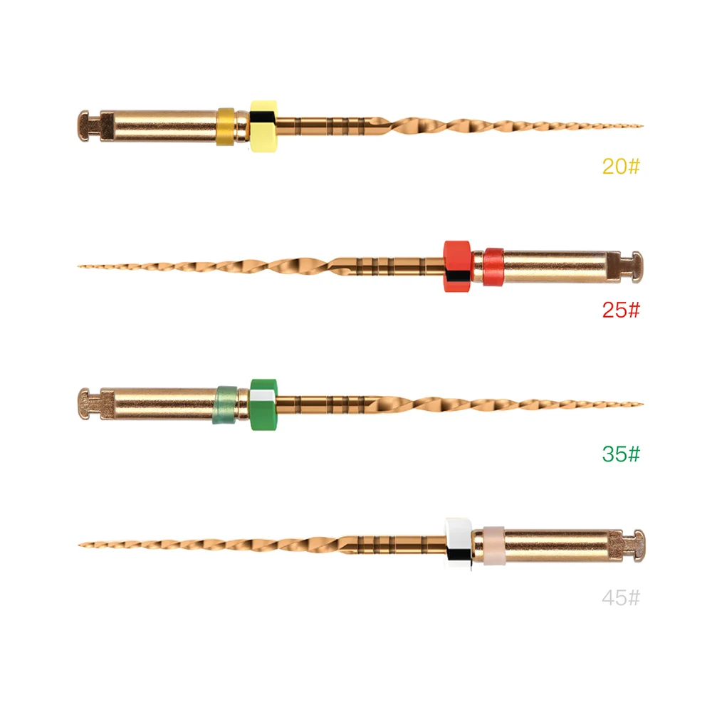 Dental Reciprocating Endodontic Root Canal�Niti Primary File Dental Endo Rotary Files wave one gold for Root Canal Preparation