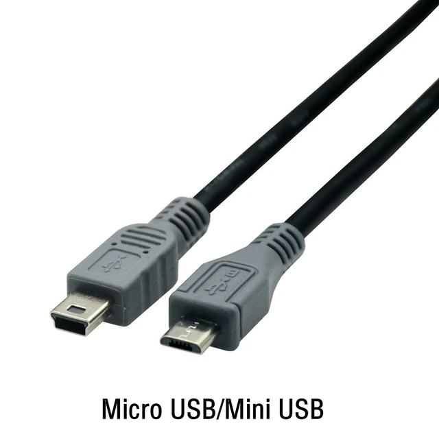 0.5m White Micro USB Cable - A to Micro B