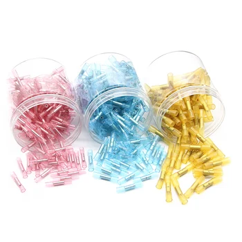 

500PCS 3 Size 22-10AWG Heat Shrink Electrial Cable Wire Connectors Crimp Connectors Waterproof & Insulated Kit