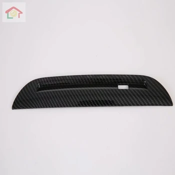 

For Mazda 3 Axela Sedan BP 2019 2020 Car Accessories Carbon Fiber Style Front USB interface frame decoration