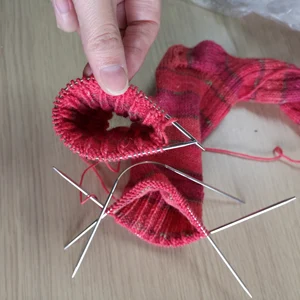 Image 3 - Addi ensemble de 3 pièces daddicasytrio aiguilles à tricoter circulaire, chaussettes/manches, bricolage artisanal 