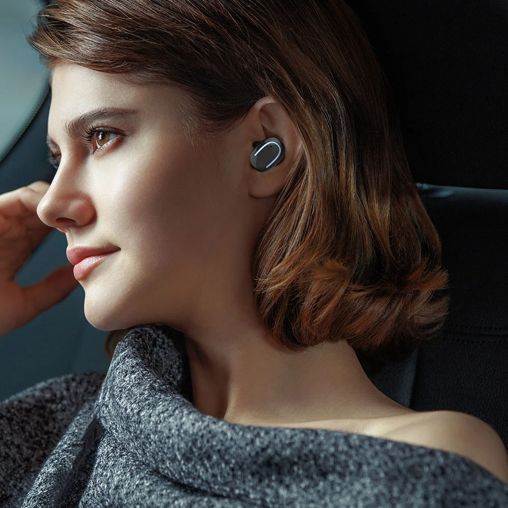 Беспроводные Bluetooth наушники 5,0 Mini True Стерео шумоподавление в ухо наушники для samsung Xiaomi iPhone