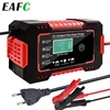 EAFC Full Automatic Car Battery Charger 12V 24V Digital Display Battery Charger Power Puls Repair Chargers Wet Dry Lead Acid ► Photo 1/6