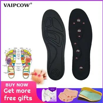 

High quality Magnetic Therapy Magnet Massage Insoles Men/ Women Therapy Acupuncture Insoles Magnetic Slimming Massaging Insert