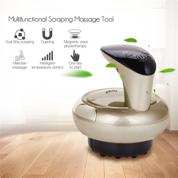 

LCD Screen Scraping Massage Machine Electric Magnetic Therapy Heating Cupping Body Massage For Back Relieve Pain Body Relaxation