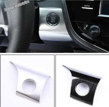 

Lapetus Start Stop Engine Push Button Frame Key Frame Cover Kit Trim Fit For Toyota Camry 2018 2019 2020 Accessories Interior
