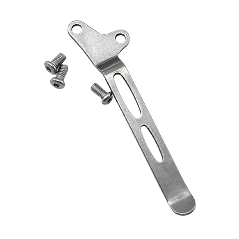 Tool DIY Accessories Fold Knife Holder Stainless Steel Back Clip Pocket Holder Knife Clip Outddor Accessories