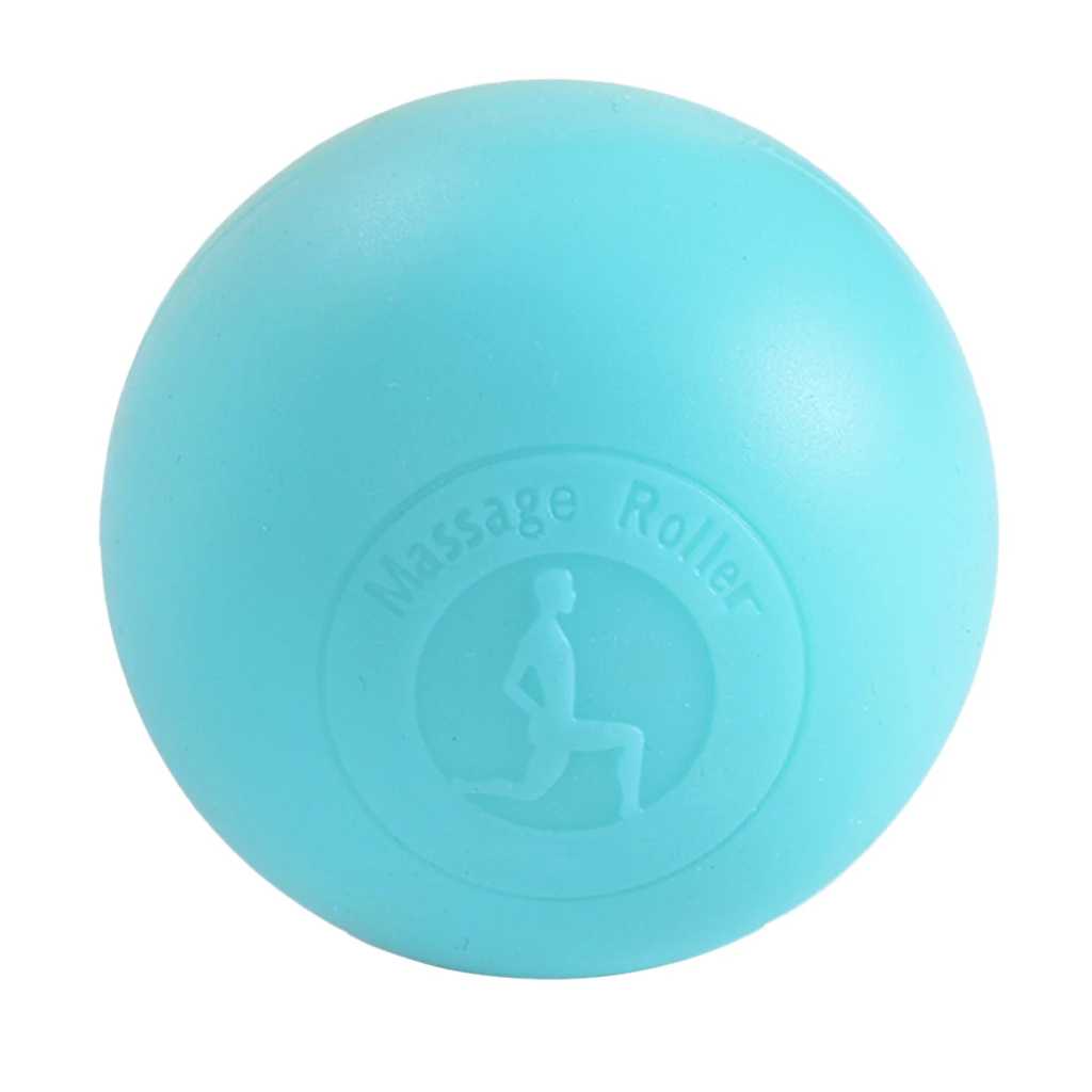 Silicone Lacrosse Myofascial Release Trigger Point Massage Ball for Back Shoulder Neck Leg Arm Foot Muscle Pain