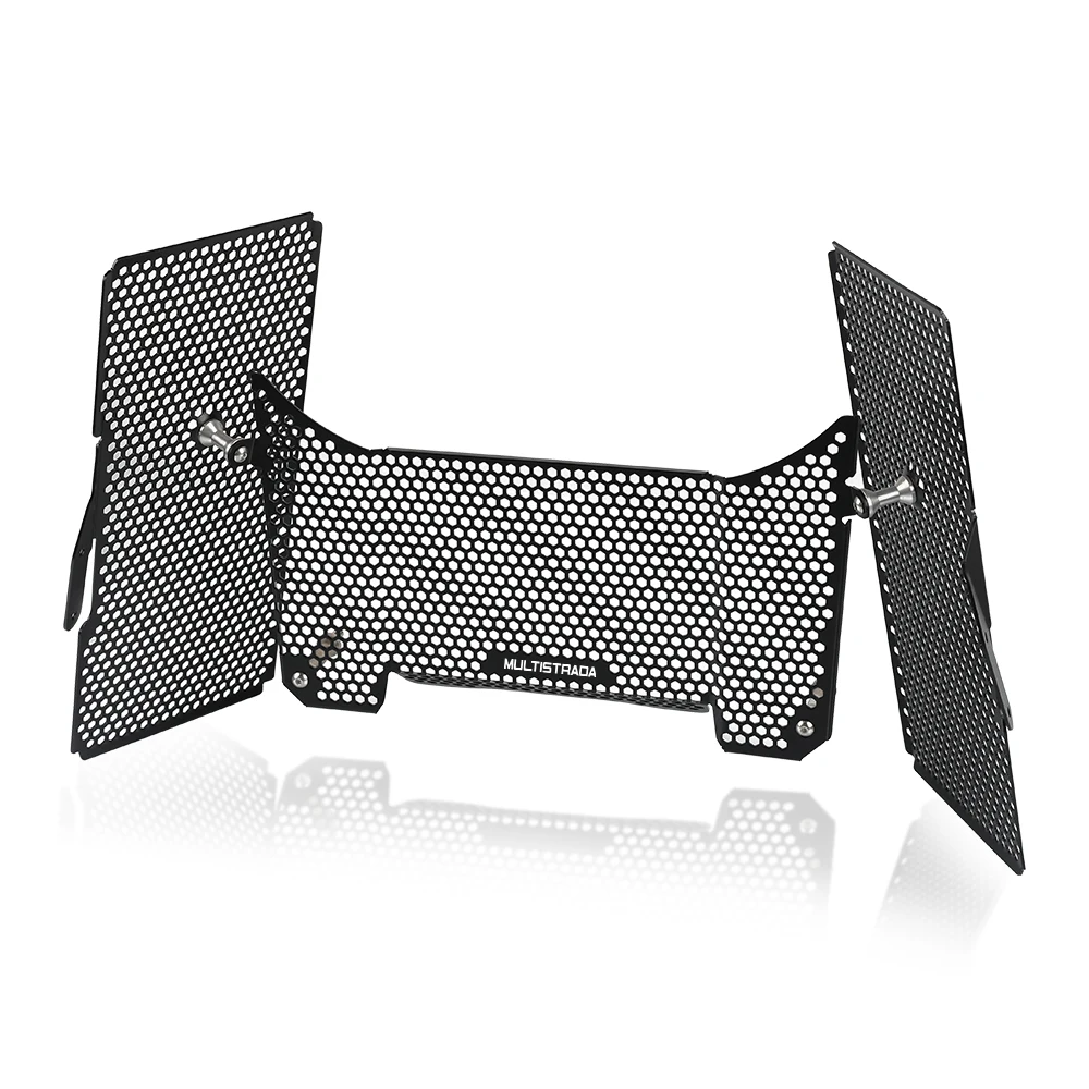 FOR Multistrada V4 S V4S Sport 2021 2022 Motorcycle aluminium Radiator Guard Protector Grille Cover Radiator Oil Cooler Guard