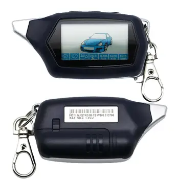

C9 Anti-theft Car Security System 2 Way Alarm Remote Control Anti-copy Auto Car Protect Accessories Universal