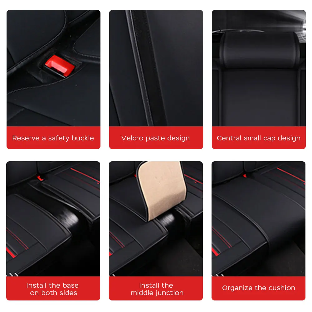 QOOIV Universal Car Seat Cover for Mitsubishi ASX Sport Colt Galant Grandis  L200 9 10 Pajero 2 3 4 Full Caffè Car Accessory : : Automotive
