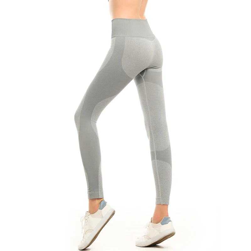 Women Leggings High Waist Patchwork Fitness Seamless Leggins New mujer High Stretch Sportswear Ladies Polyester Casual Trousers
