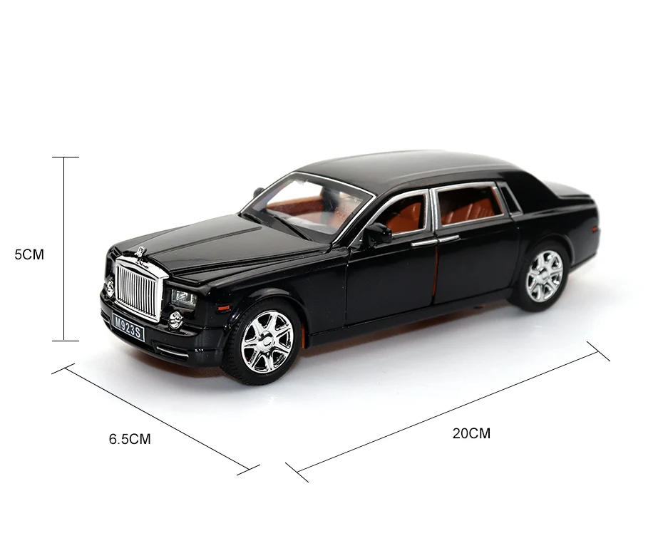 1:24 Шесть дверей-открытая Rolls-Royce металлическая модель автомобиля игрушка масштабная модель моделирования сплав игрушка автомобиль подарок для детей