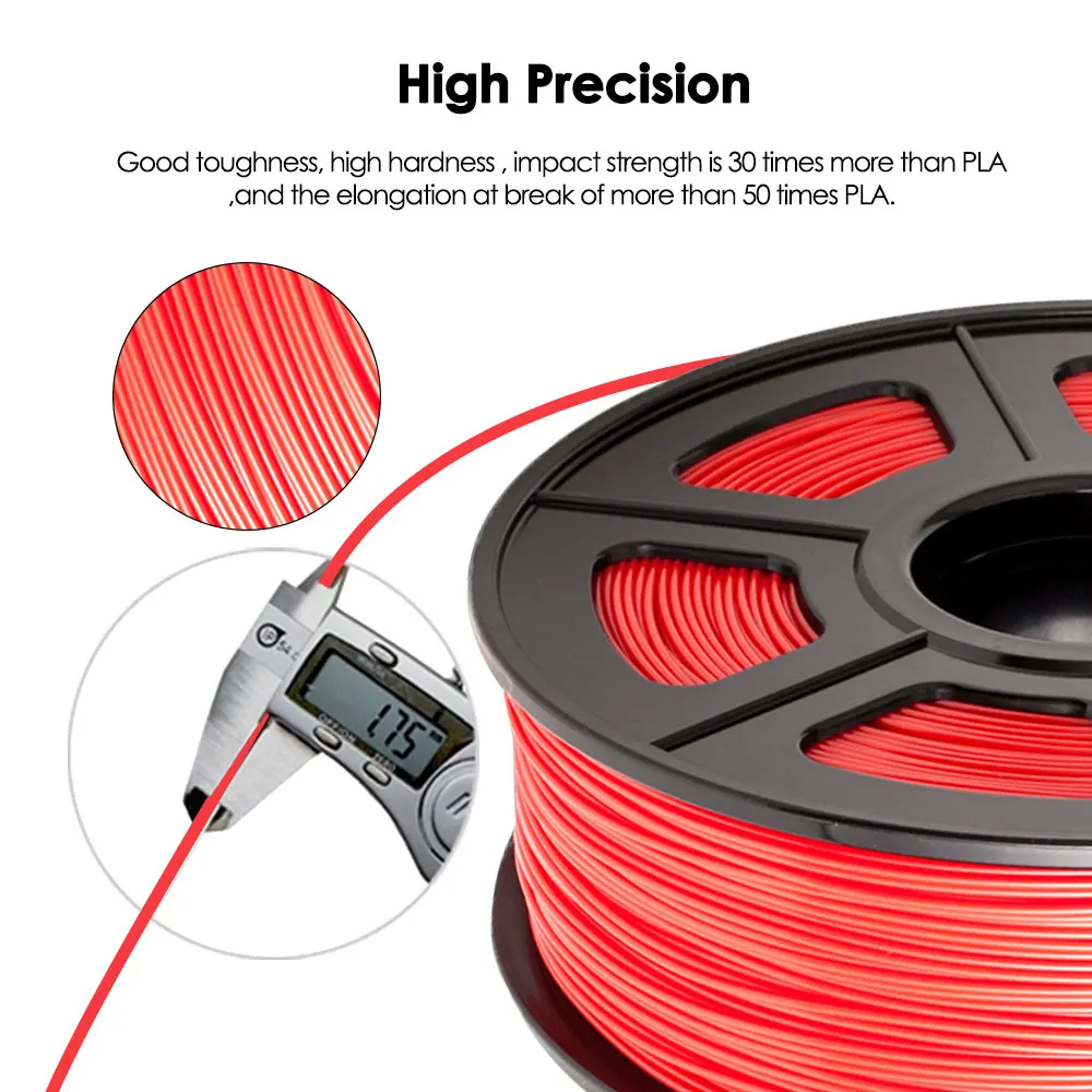 SUNLU PETG 1,75 мм 3d Принтер Нити хорошая прочность PETG 3D Расходные материалы для печати Lamshape подвеска Высококачественная нить