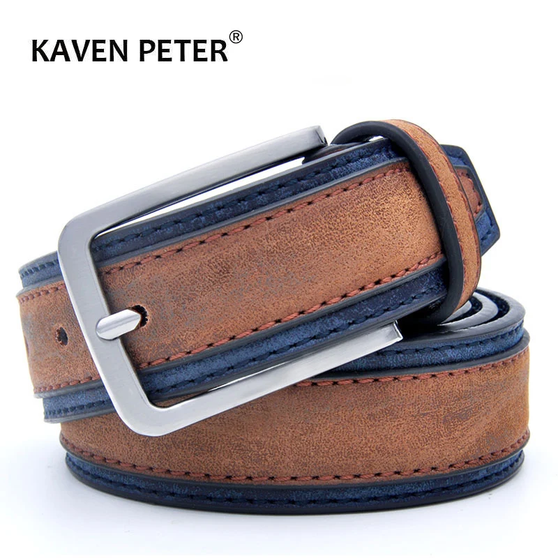 

Casual Patchwork Men Belts Designers Luxury Men Fashion Belt Trends Trousers With Three Color To Choose Free Shipping