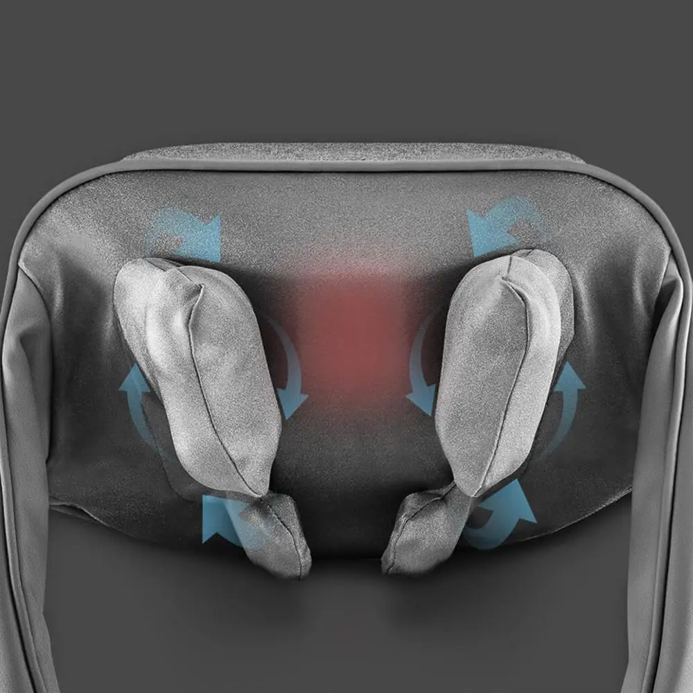 MI Mijia LERAVAN 3D Массажная шаль, беспроводной Электрический массажер для разминания шеи и плеча, 3 файла, регулируемый u-образный подогреваемый массажер