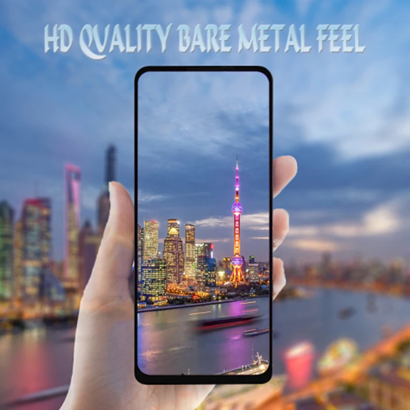 Закаленное стекло с полным покрытием для Motorola Moto P50 Защитная пленка экрана