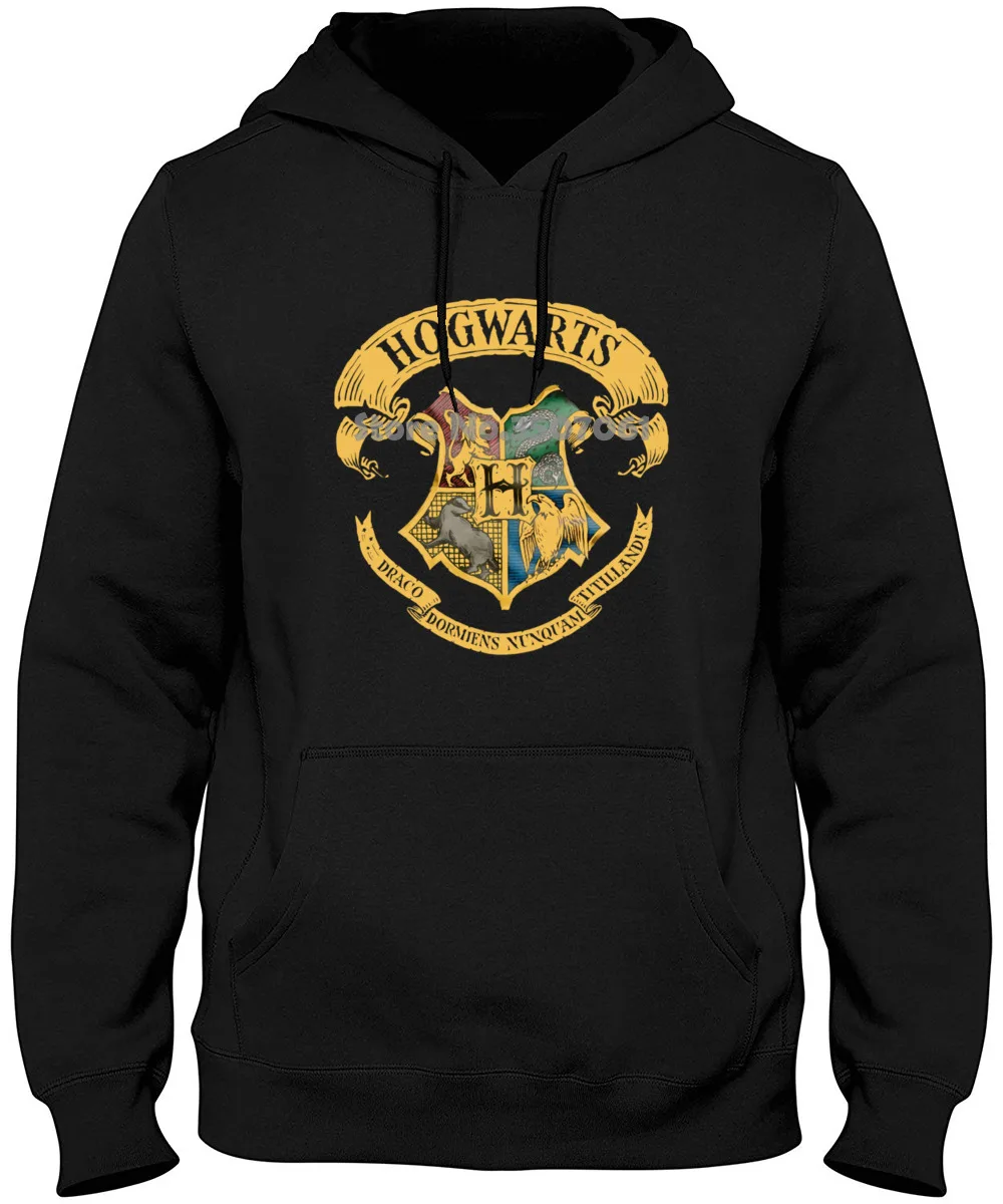

For Men O-neck Tops Male Officially Licensed Hogwarts Crest Big & Tall 3xl , 4xl , 5xl Men's Hoodies & Sweatshirts
