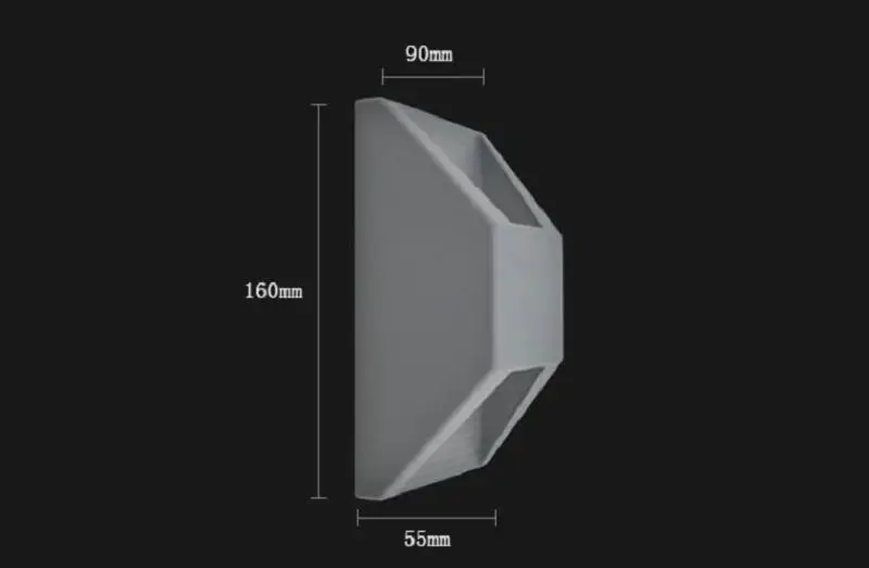 18 W cree светодиодный настенный светильник Открытый Водонепроницаемый IP65 сад крыльцо настенный светильник бра дома декоративная подсветка
