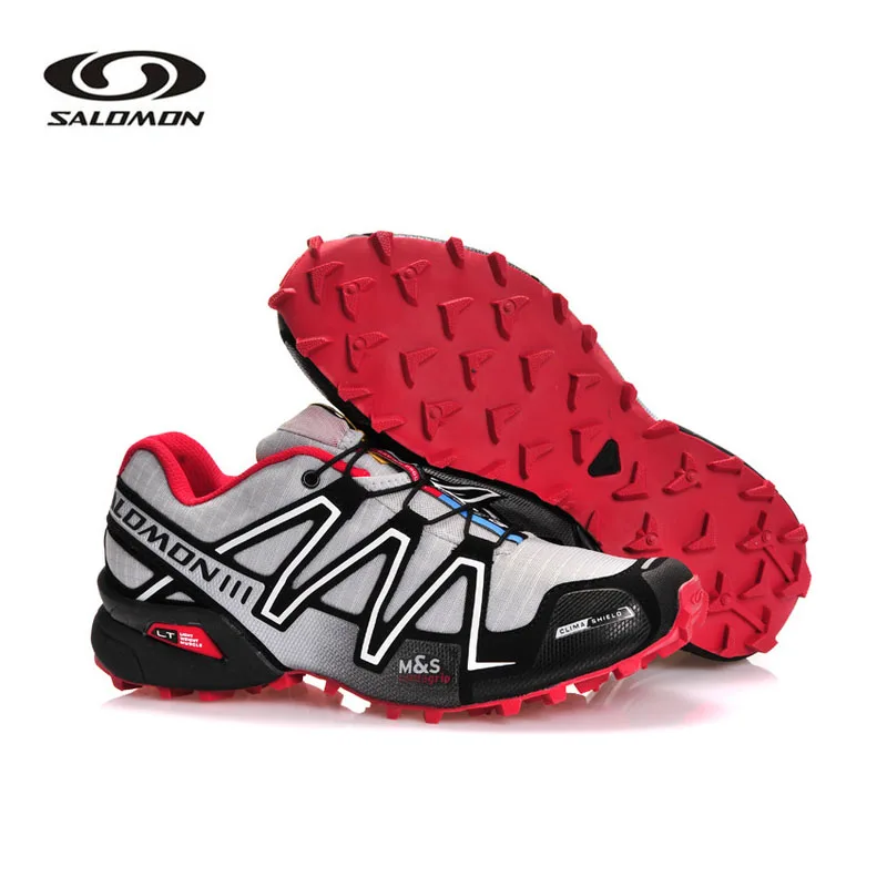 Salomon speed CROSS 3 мужские кроссовки, красные мужские дышащие кроссовки на плоской подошве, мужские кроссовки - Цвет: Men-Cross 3-9