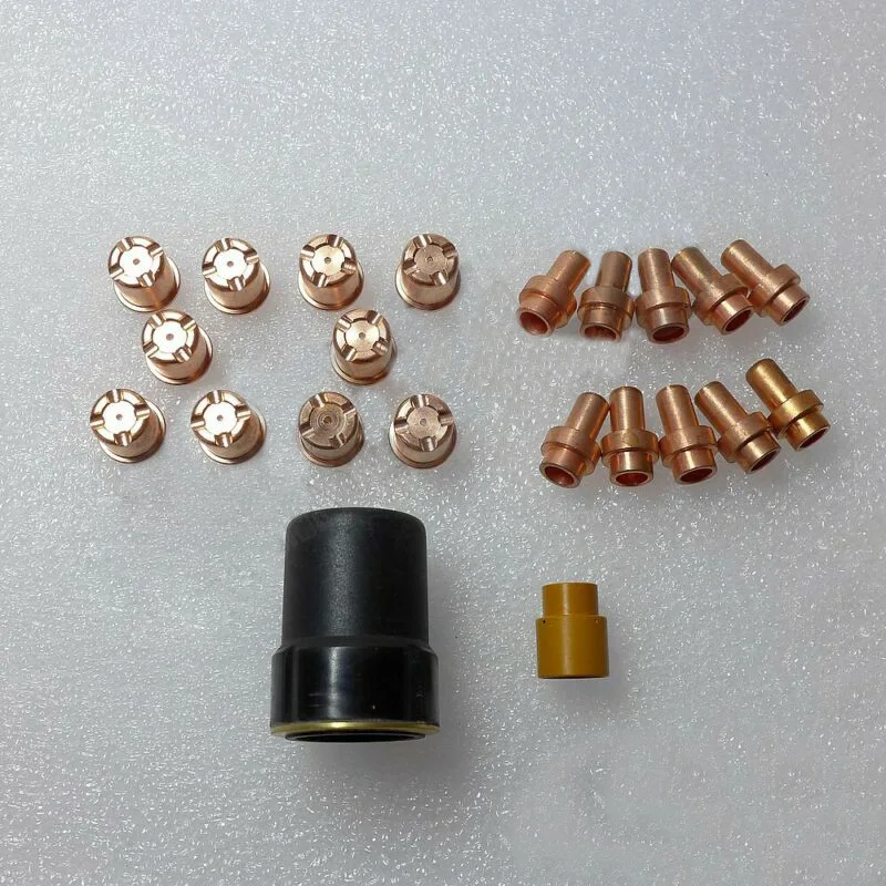 

Top Selling 22 PCS / Set Nozzles P50 CB50 CB-50 CB 50 LT-50 LT50 Cut 40A Plasma Cutter Torch Welding Durable And Practical