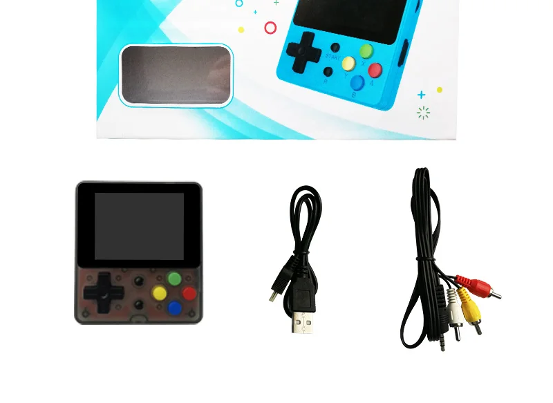 Powkiddy q13 дважды 88FC портативная игровая консоль встроенный 188 8-битную игры 2,4 дюймов ips экран детский подарок Поддержка ТВ