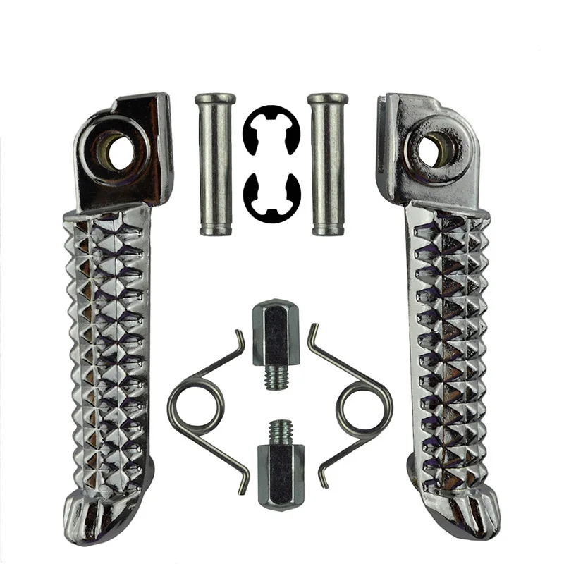 Motorcycle Motorbike-Accessories Front Foot Pegs Pedals For YAMAHA YZF-R1 YZF R1 YZFR1 YZF R6S YZF-R6S YZFR6S R6 YZFR6