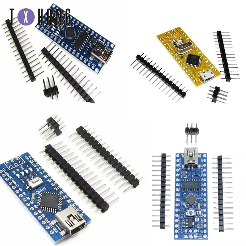 Nano V3.0 ATmega168/328 P CH340G/FT232 3 3/5 В 16 м микроконтроллер для Arduino ATF с diy электроники от