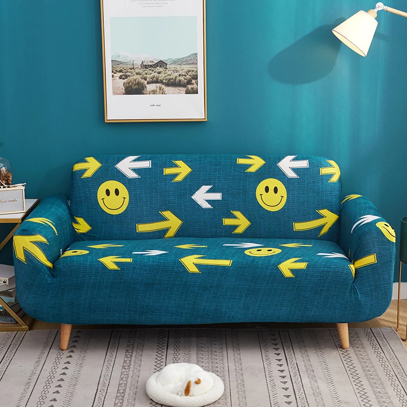 Мультфильм Животные печати Эластичный чехол на диван секционный l-образный диване защитный чехол стрейч все включено чехол - Цвет: Model 13