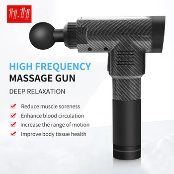

FOUAVRTEL Profession Muscle Massage Gun Muscle Massager Pain Relief Exerciser Body Relaxation Device Deep Muscle Massager
