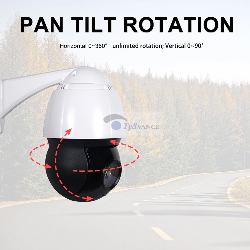 4 в 1 TVI/AHD/CVI/CVBS HD 2MP 1080P 33X оптический зум Камера видеонаблюдения IR IP66 CCTV аналоговая