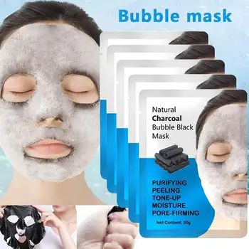 

Natural Bubble Leaf Oil Control Mask Face Mask Blackhead Removal Face Mask Skin Care