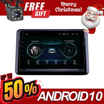 

9 Inch 2Din Car Radio Android 10.0 Multimedia Autoradio Bluetooth Stereo Player GPS Navi Head Unit For 2014 Toyota Noah