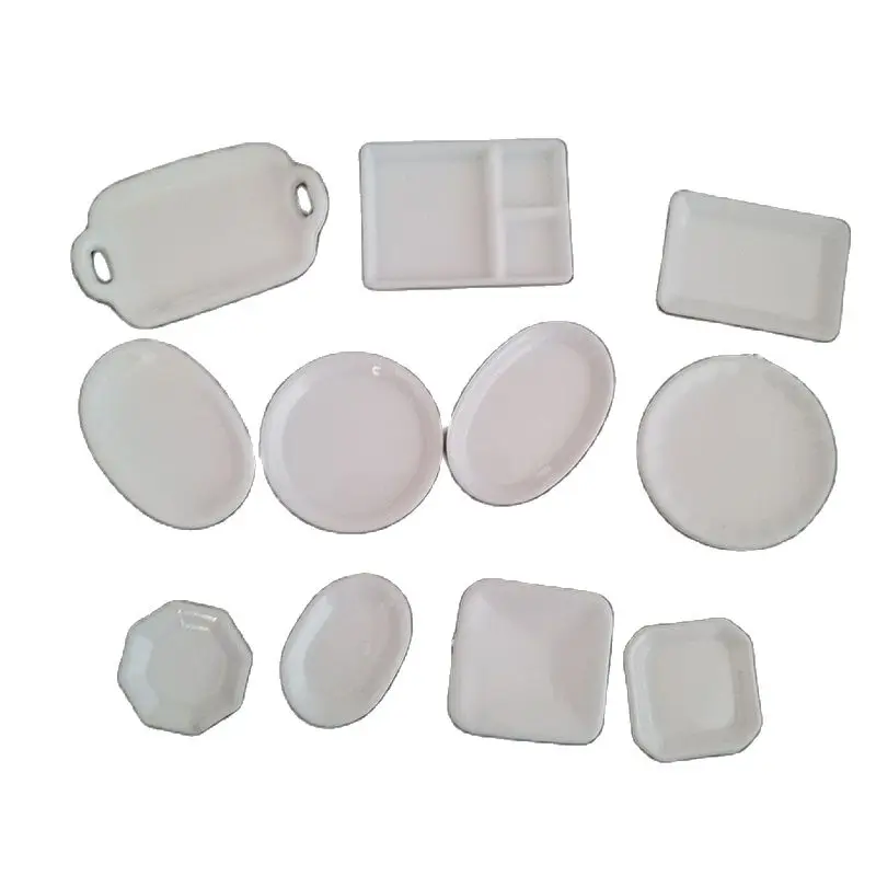 18pcs/set Lovely Cute Mini Serve Plates Bowls Tea Cups DIY Home decoration Children's toys