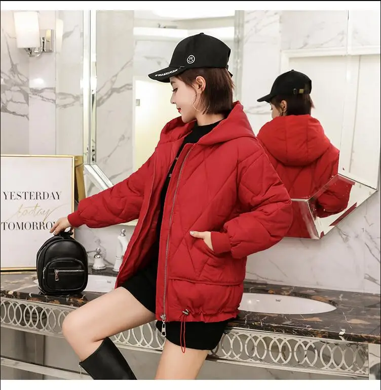 Женский жилет hiver coton remburré col de fourrure A capuche hiver manteau Femmes parka Sustans vlects d'ext erieur pour