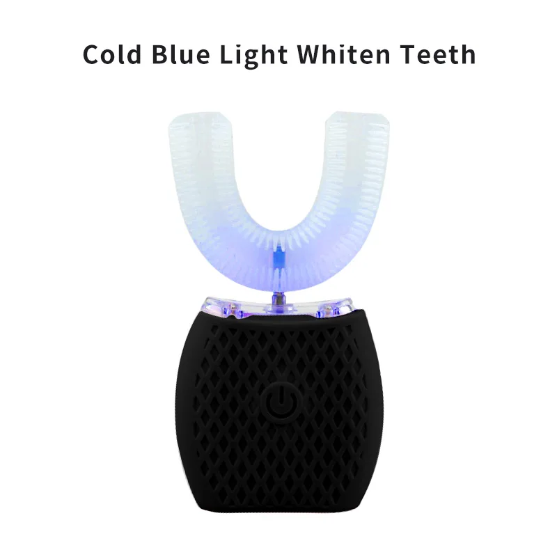 Electric Toothbrush U-Shape Automatic Teeth Brush 360 Degree Cover Teeth Wireless Charging IPX7 Waterproof Massage Toothbrush Electric Toothbrush U-Shape Automatic Teeth Brush 360 Degree Cover Teeth Wireless Charging IPX7 Waterproof Massage Toothbrush