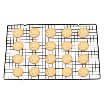 

Cookie Biscuits Bread Cake Cooling Rack Grid Net Nonstick Bakeware Accessories Drying Stand Cooler Holder Baking Tools