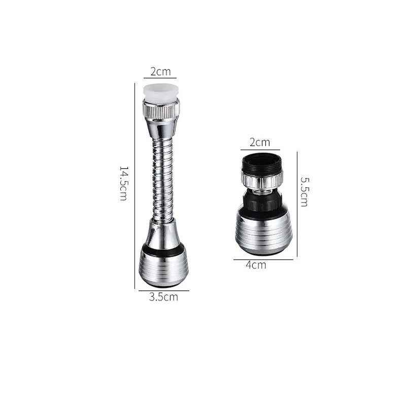 Кухонный удлинитель для смесителя Bubbler, вращающаяся на 360 градусов насадка для душа, раковина, ванная комната, экономия воды, удлиненный кран, фильтр, смесители, кран для воды