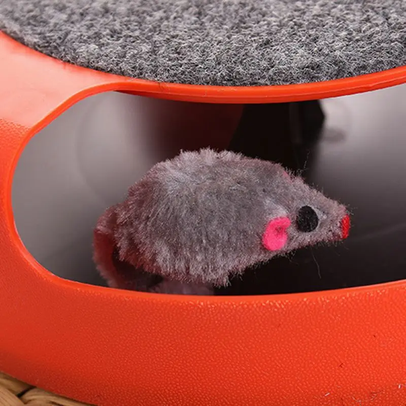 Игрушка для кошек, котенок, плюшевый коврик для когтеточки