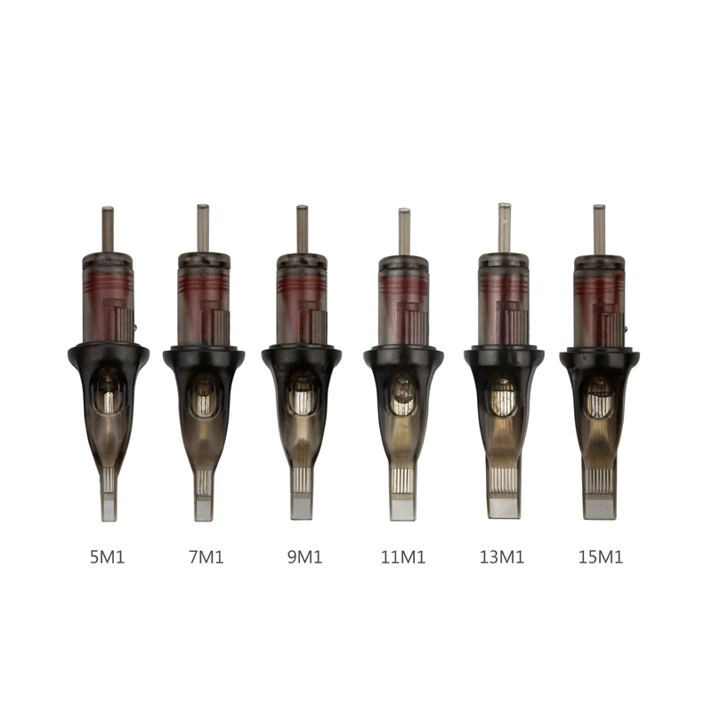 

20 pcs /a lot Tattoo Needles Revolution Cartridge Needles Curved (Round) Magnum #10 0.30mm for system Tattoo Machines and grips