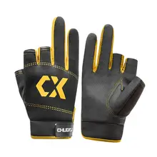 

Summer Waterproof Non-slip Gloves Three Cutting Half Finger Protective Cover for Outdoor Fishing