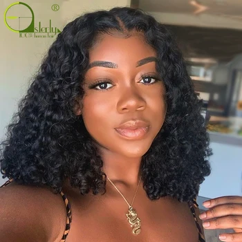 

Sterly 13x4 Short Water Bob Wigs Lace Front Human Hair Wigs Pre Plucked Brazilian Remy Human Hair Pixie Cut Wig With Baby Hair