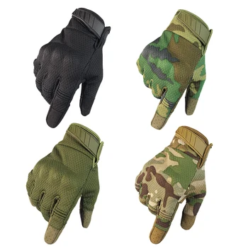 

Camouflage Motorcycle Gloves Touch Screen Outdoor Sports Climbing Bicycle Gloves Motocross Motorbike Racing Gloves Breathable