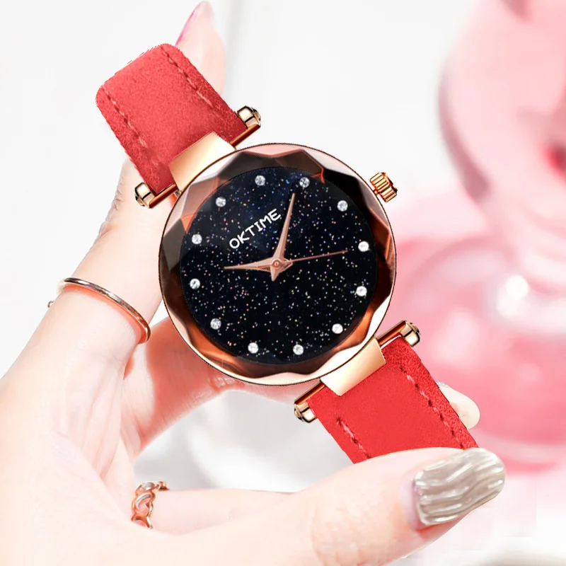 

Korean-style Hot Selling Fashion Stars Watch Popular Versatile Ladies' Watch