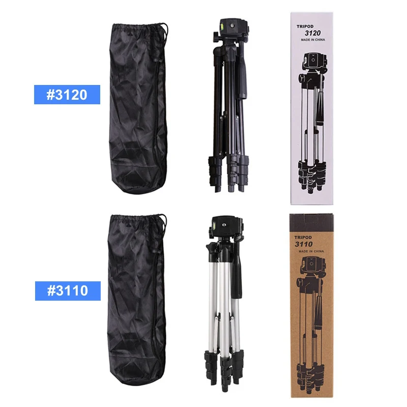 3110 3120 35 102Cm Adjustable Aluminium Fotografi Tripod Lantai Berdiri