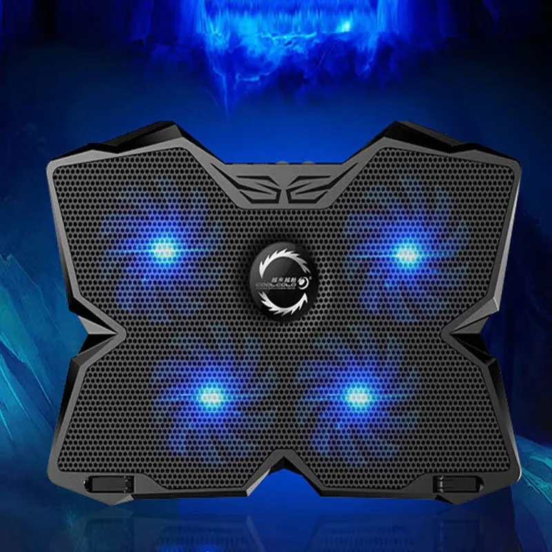 

New Cooling Pad with Four 1200RPM 140mm Fans for 15.6 to 17 Inch Notebook Laptops NC99