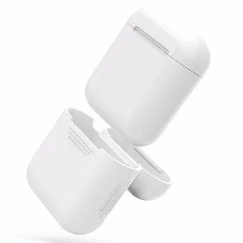 

Wireless phone storage box Soft Silicone headphone Earphone accessories Protective box random Headphone